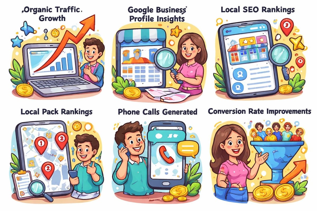Local SEO success metrics