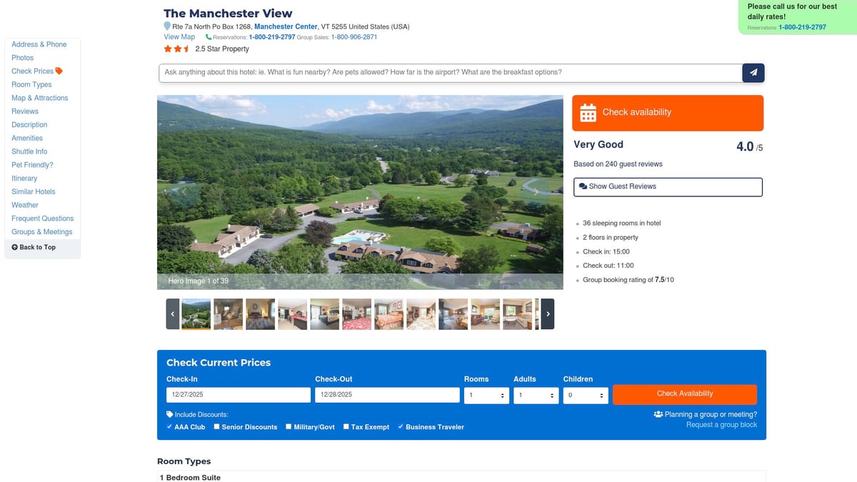 Top 7 Bromley VT Hotels for a Cozy Stay in 2026 - The Manchester View