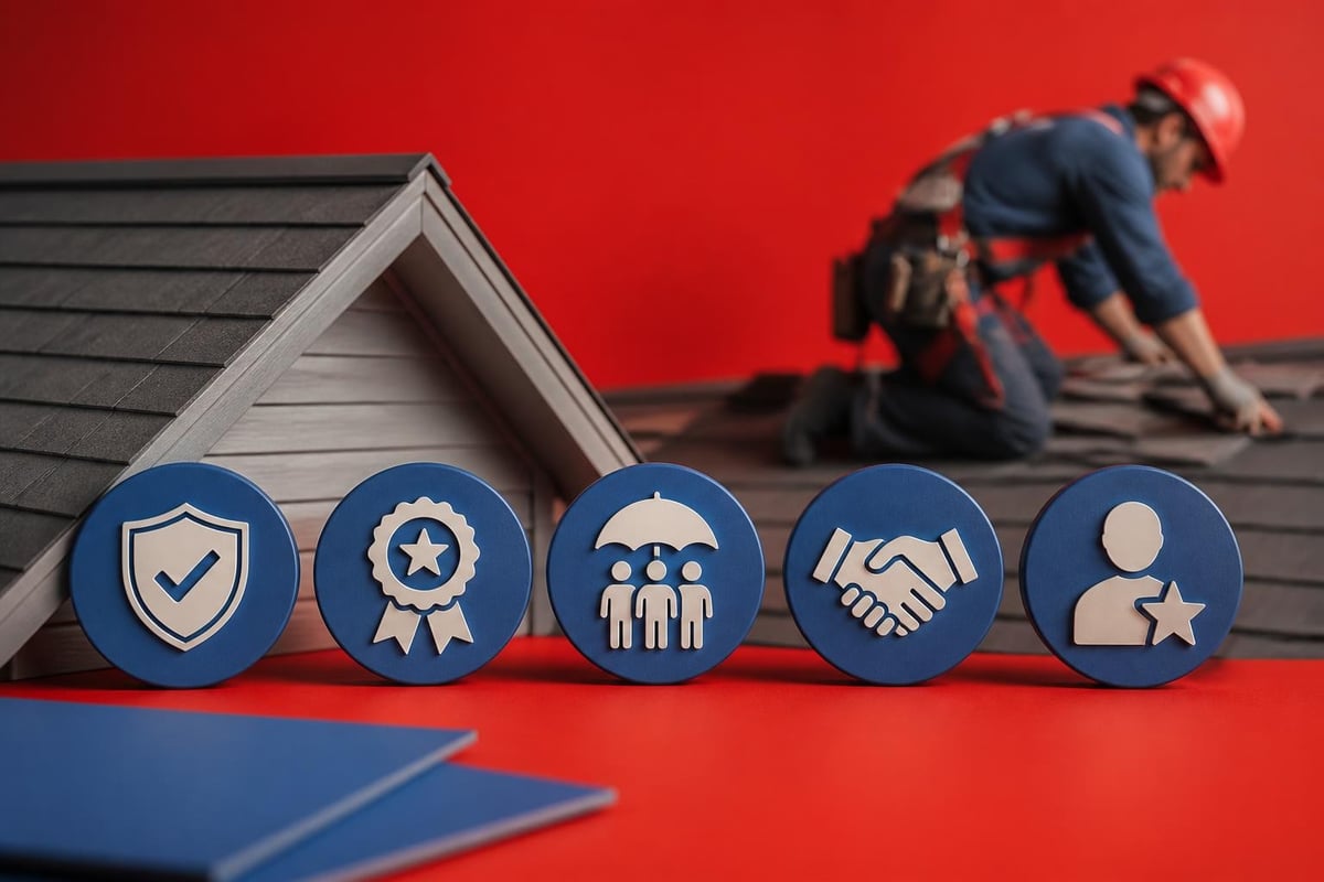 Roofing contractor credentials verification