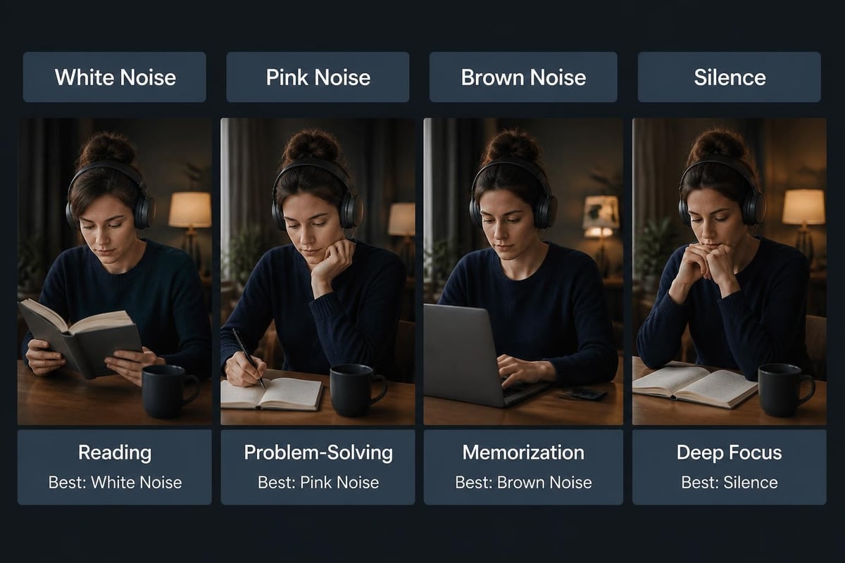 Noise types comparison