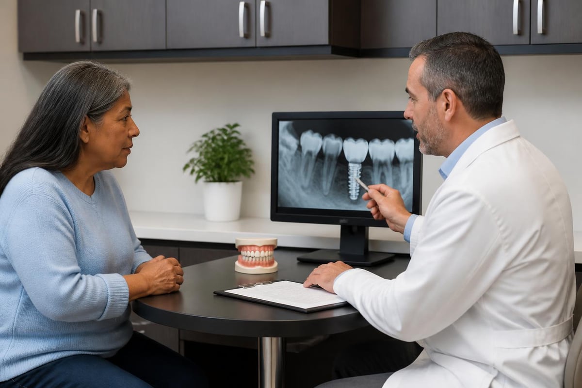 Dental implant financing pathway