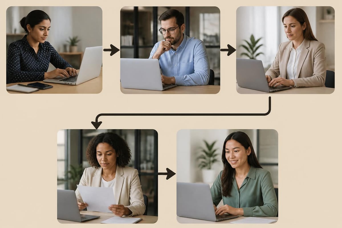 Leave request workflow automation