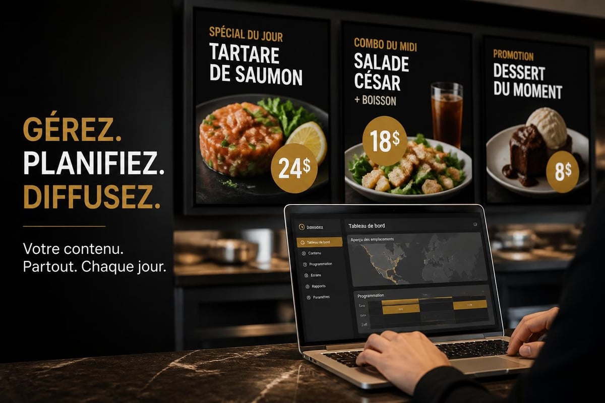 Multi-location menu management