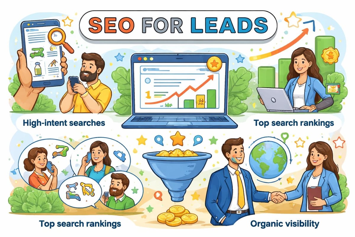 Service business SEO benefits
