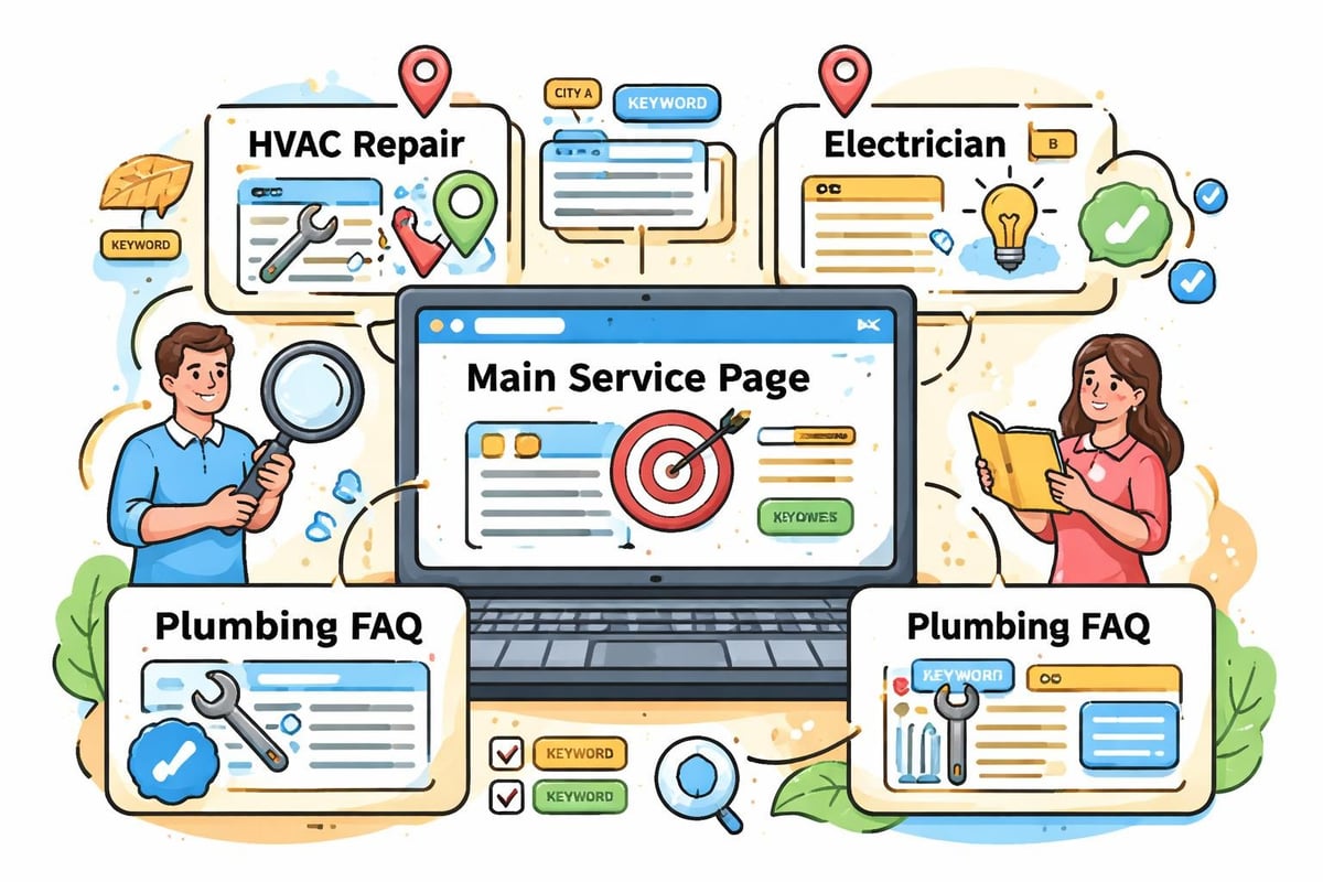 Service page structure