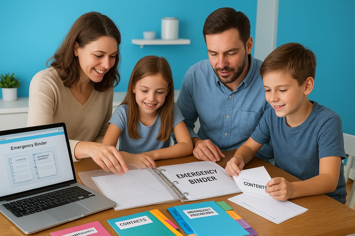 Tips for Assembling and Using Your Emergency Binder Effectively