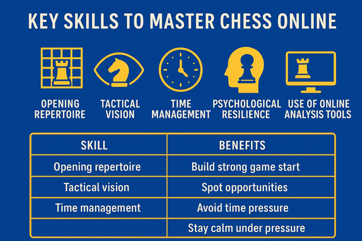Essential Skills to Master Chess Online