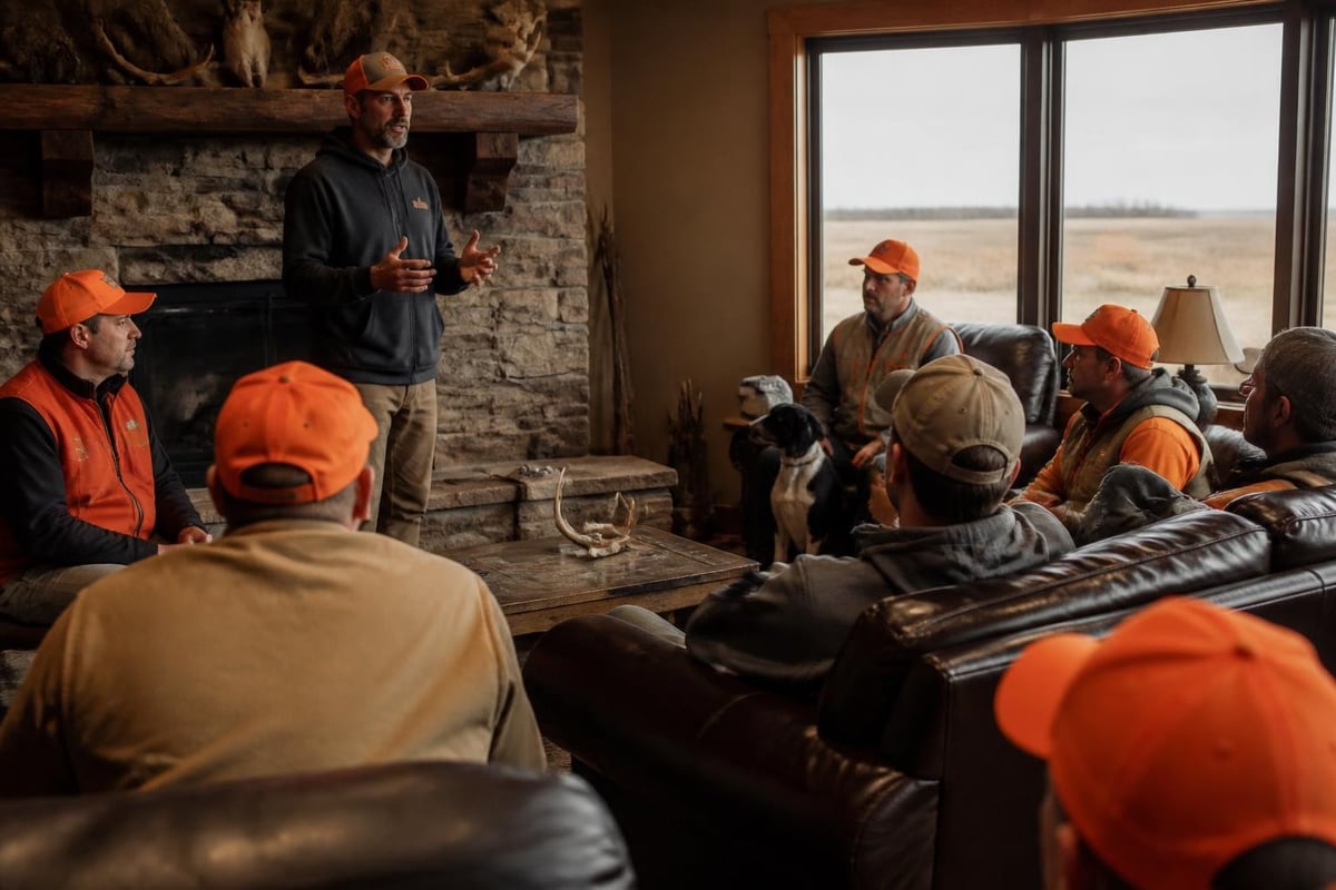 Hunting party preparation