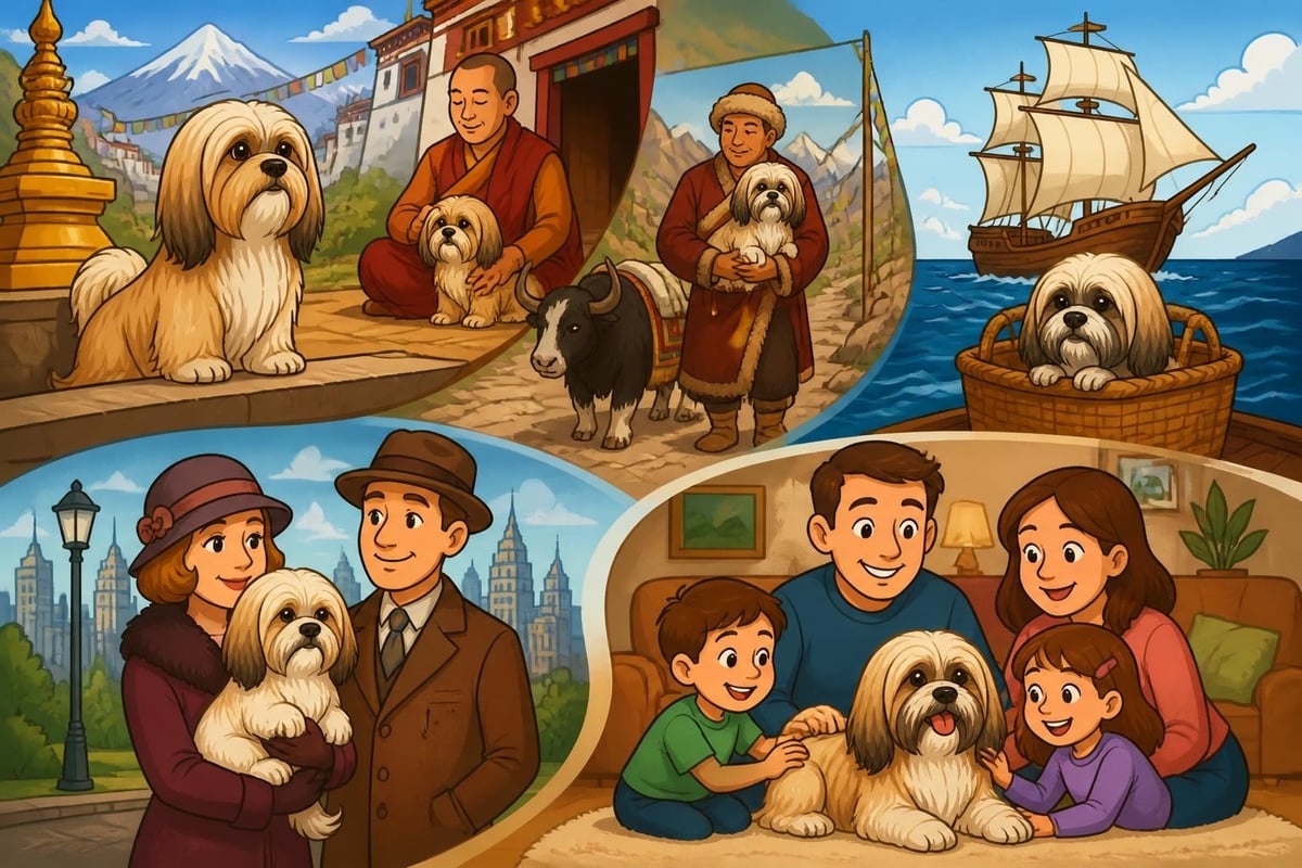 Storia del lhasa apso