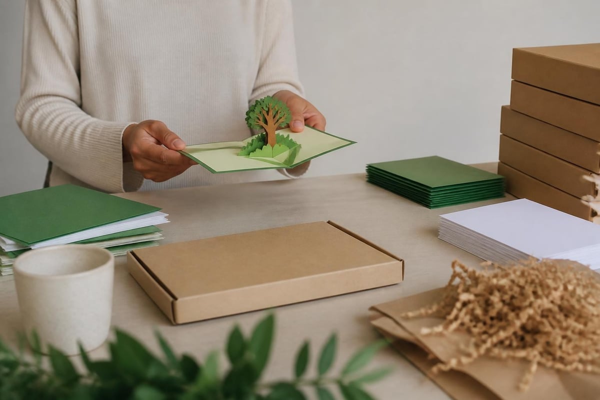Sustainable card production