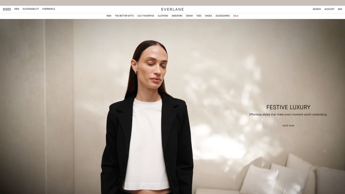 7 Best Top T Shirt Picks for Trendy Looks in 2025 - Everlane Organic Cotton Box-Cut Tee