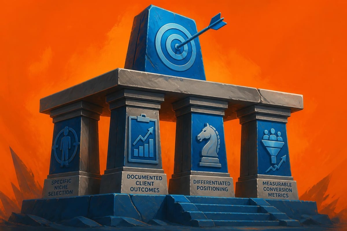 Life coaching marketing foundation elements