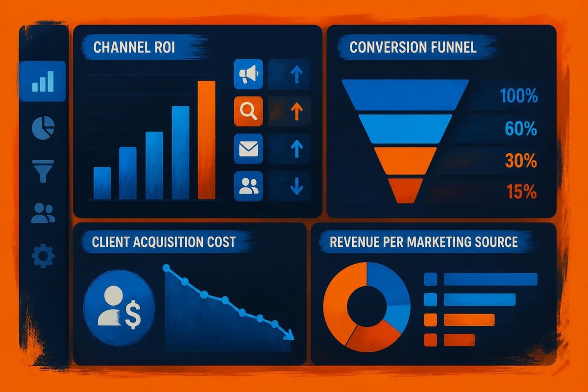 Marketing performance dashboard