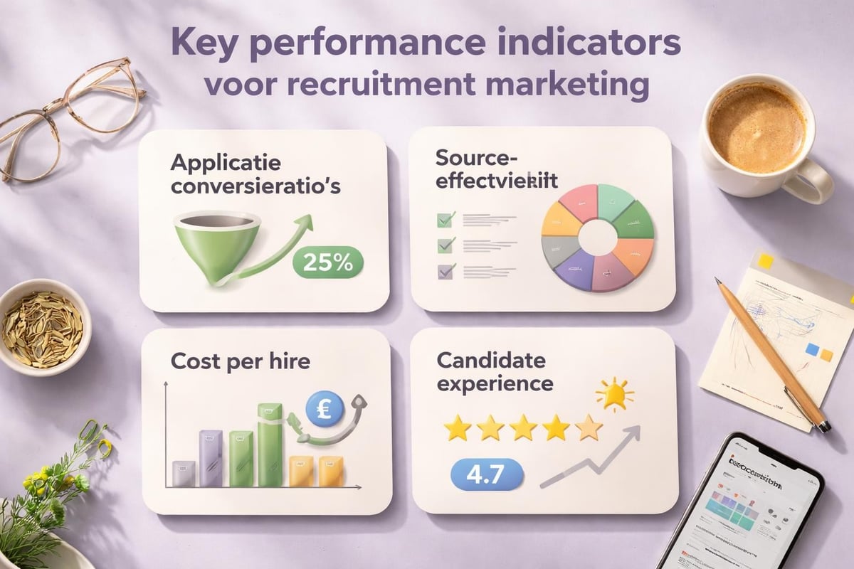 Recruitment marketing analytics dashboard