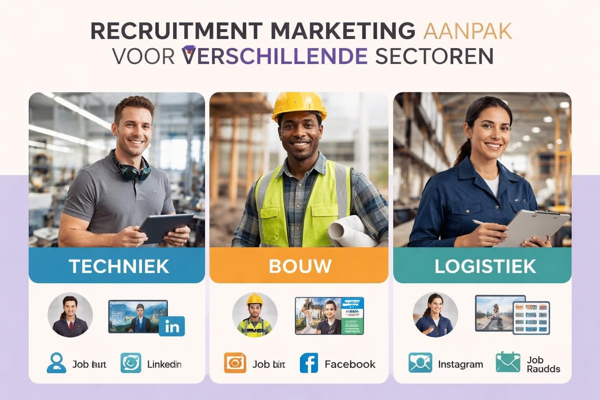 Sector-specifieke recruitment marketing