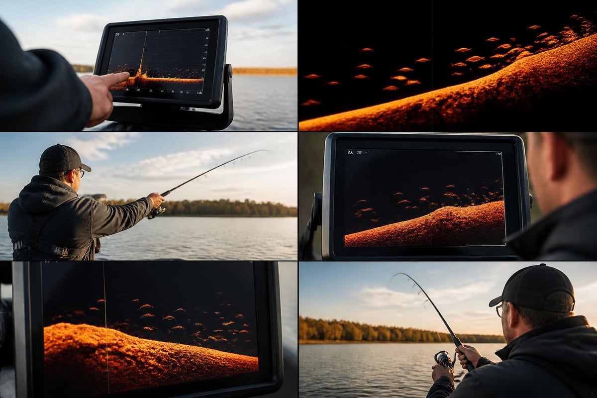 LiveScope fishing workflow