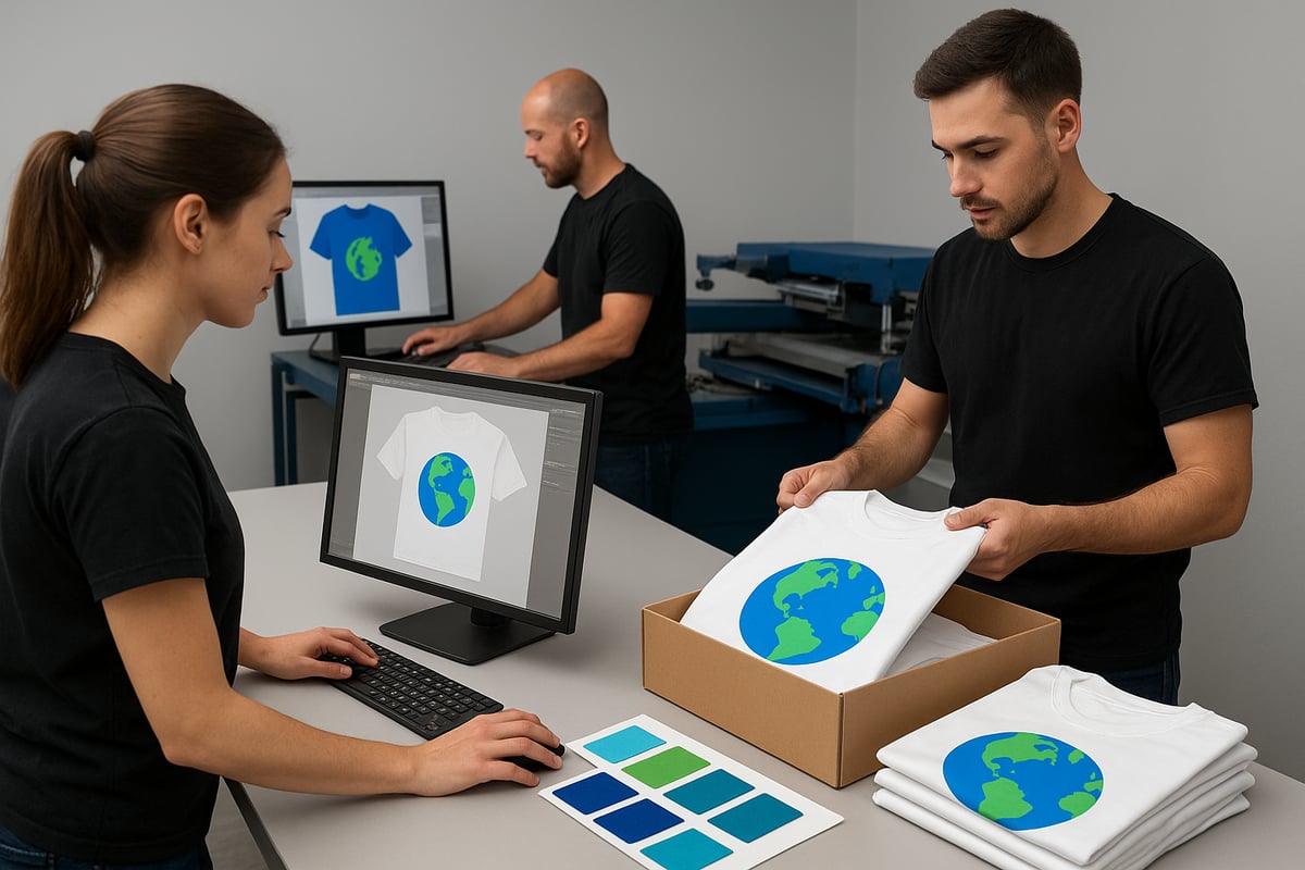 Step-by-Step Guide to Printing Your Custom T-Shirts
