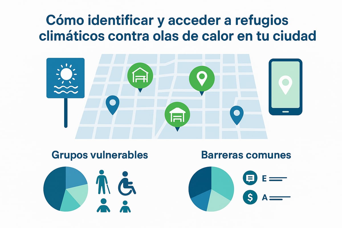 Cómo identificar y acceder a refugios climáticos en tu ciudad