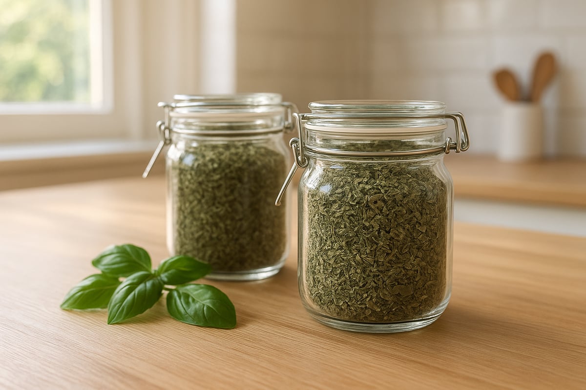 Conservation et Stockage du Basilic Séché : Bonnes Pratiques