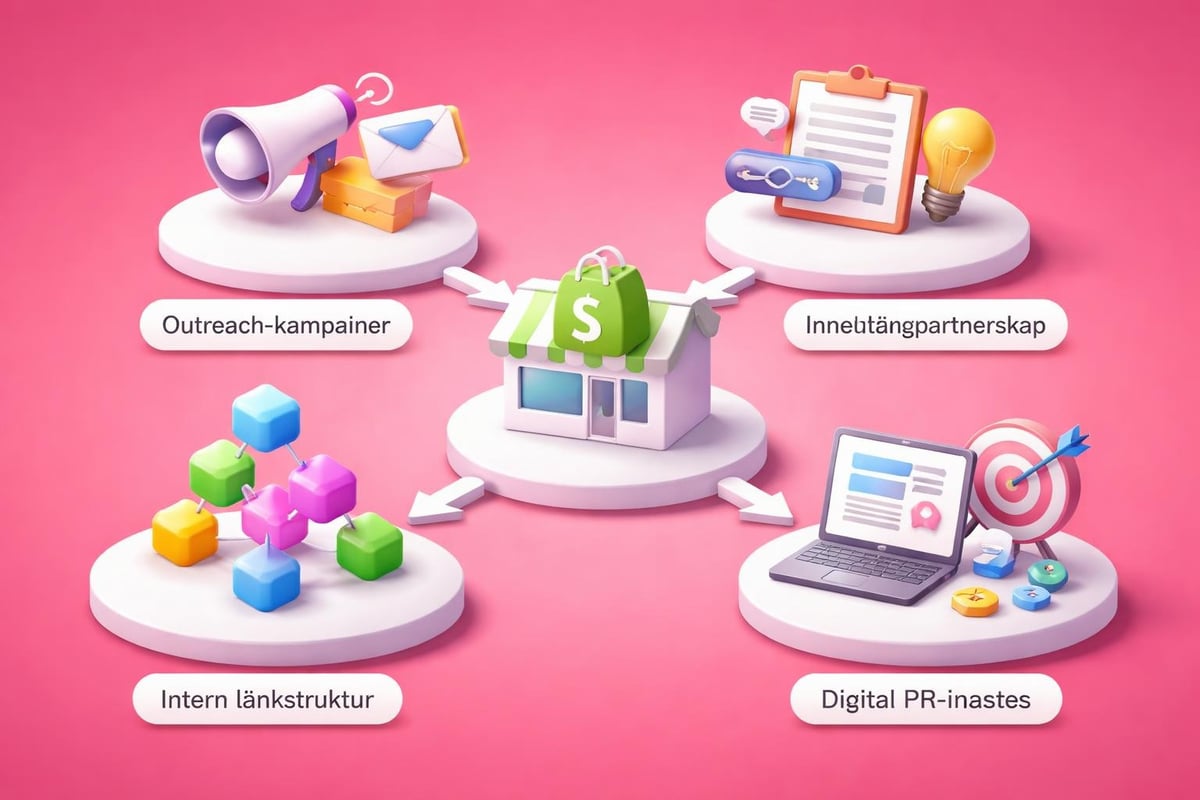 E-commerce link building workflow