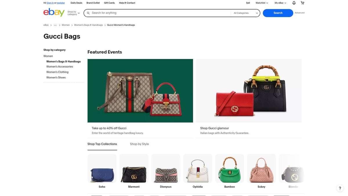 Top 7 eBay Designer Handbags to Shop in 2026 - Gucci Marmont Matelassé Shoulder Bag – From $1,800