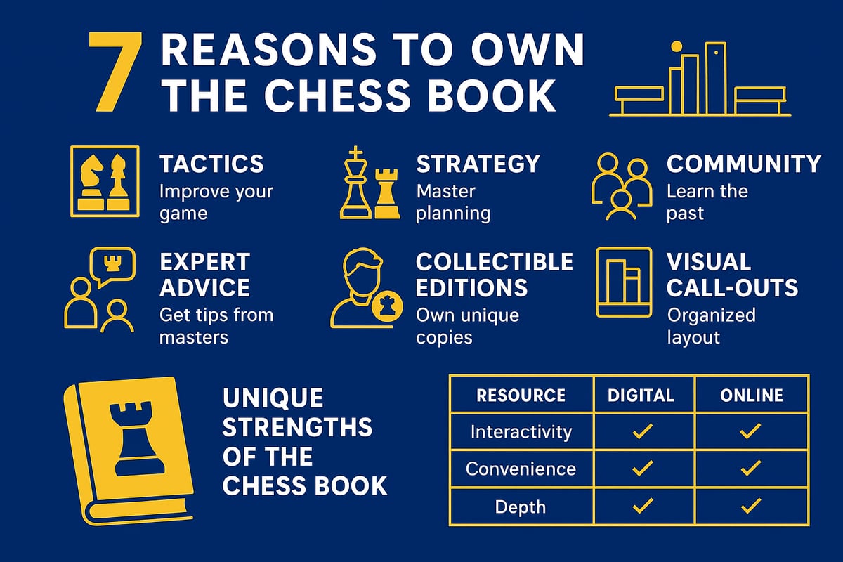 7 Reasons Why the Chess Book Belongs on Every Player’s Shelf