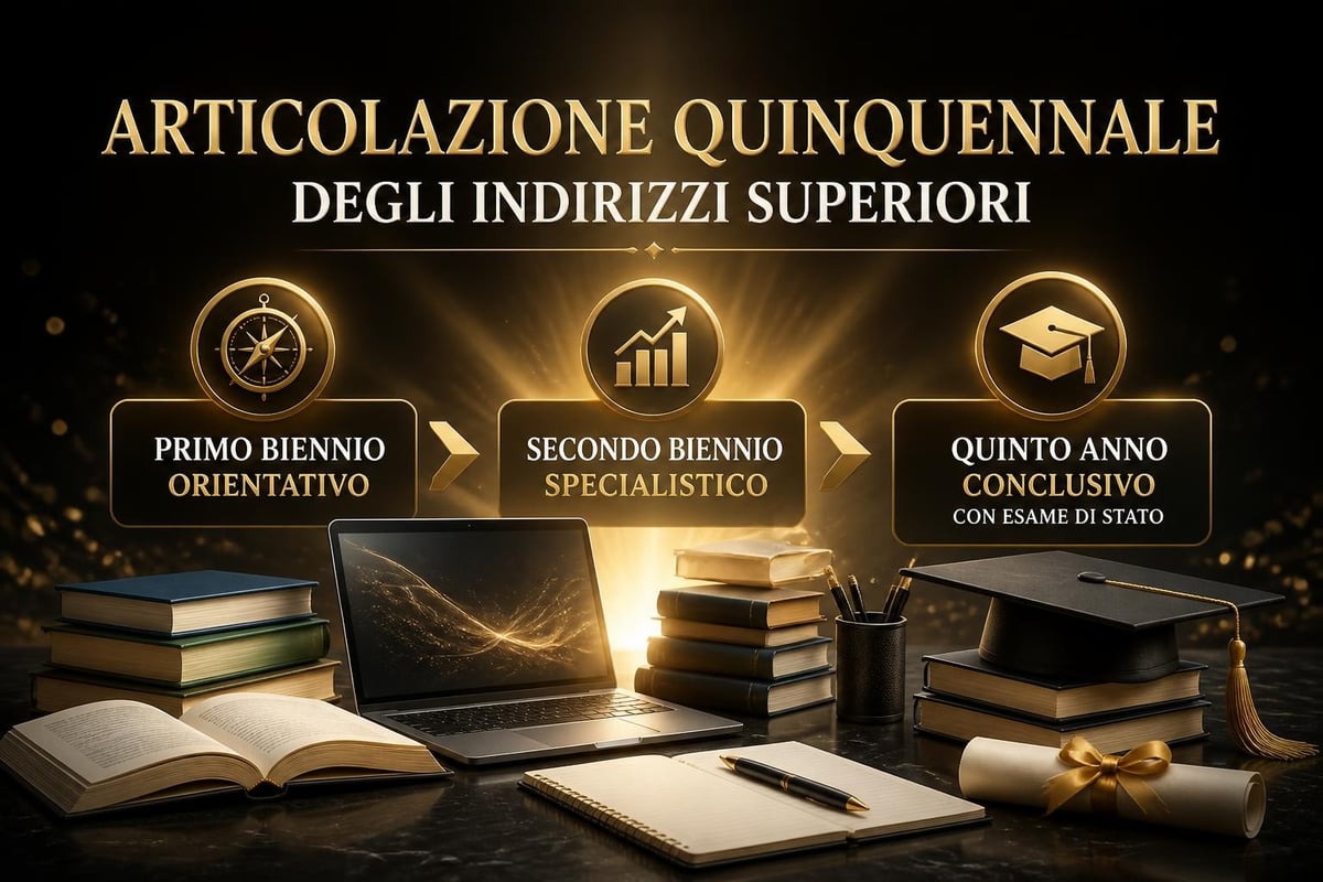 Struttura temporale percorso scolastico
