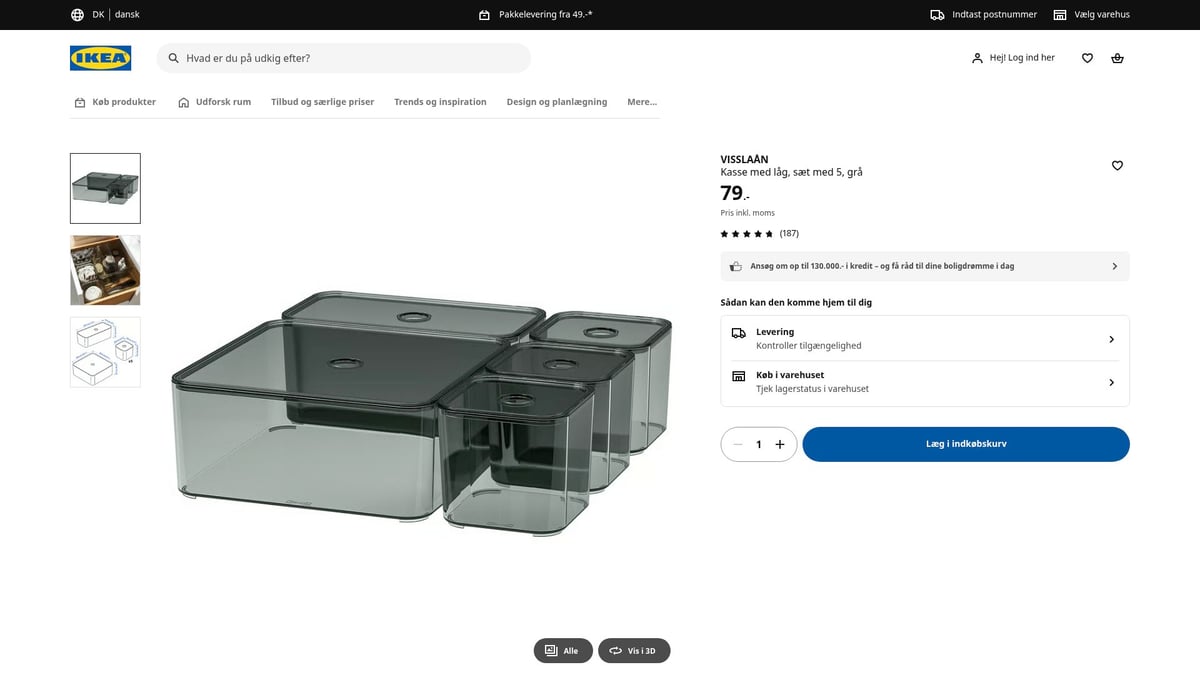 9 Smarte Badeværelsesopbevaring Idéer Til 2026 - IKEA VISSLAÅN Bokse: Skuffeorganisering til Mindste Detalje