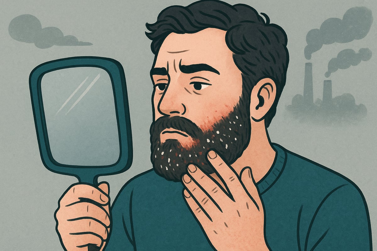 Understanding Facial Hair Dandruff: Causes and Symptoms