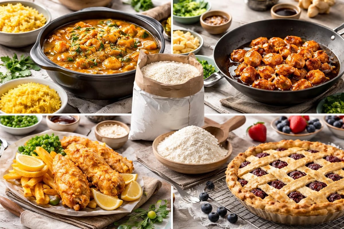 Cornflour in global cuisines