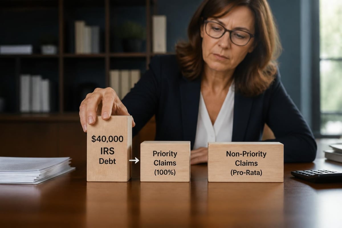 Tax debt allocation in Chapter 13