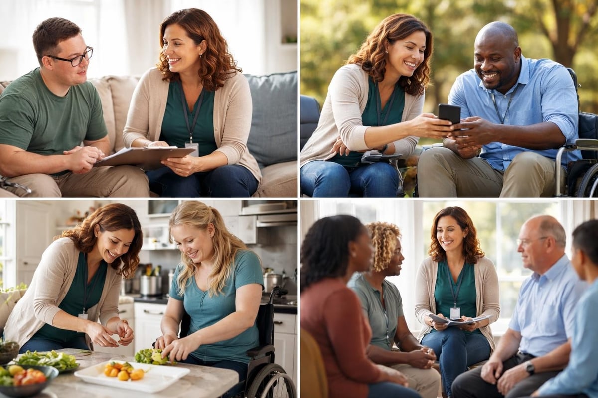 Independent living counselor responsibilities