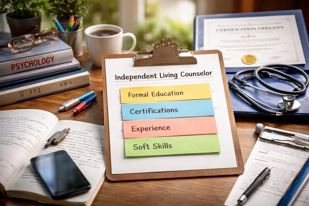 Independent living counselor qualifications