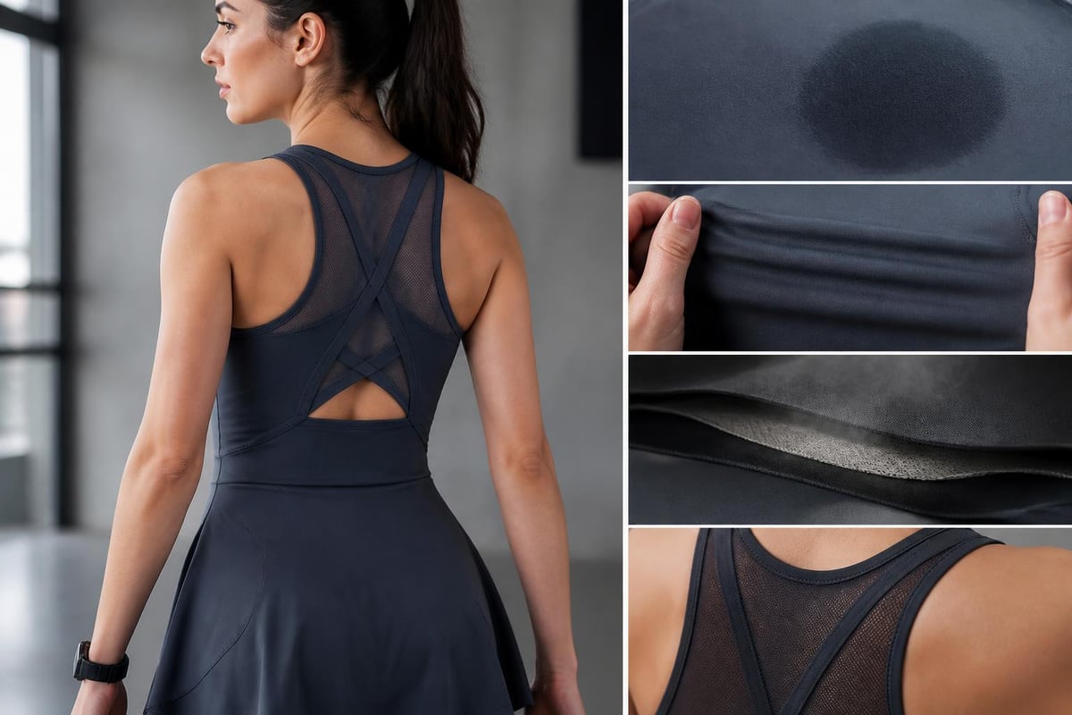 Athletic dress fabric technology