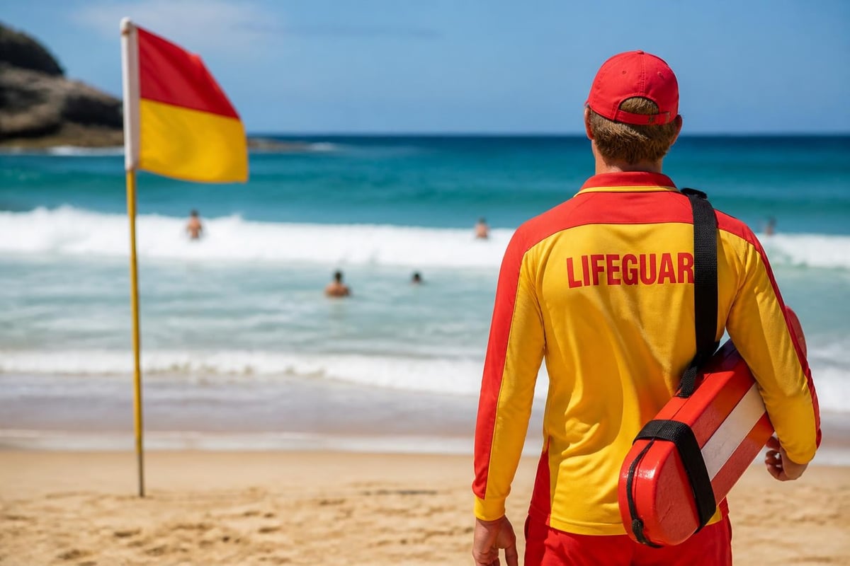 Beach safety zones
