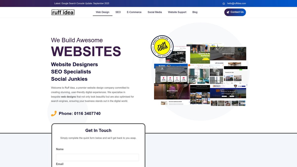 Website Design and SEO Guide: Elevate Your Online Presence 2026 - Ruff Idea: Your Partner in Web Design and SEO