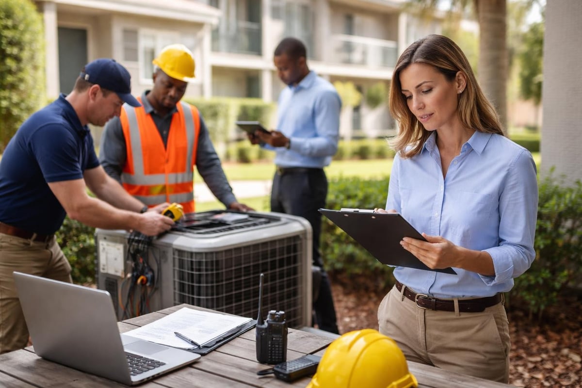 Property maintenance workflow