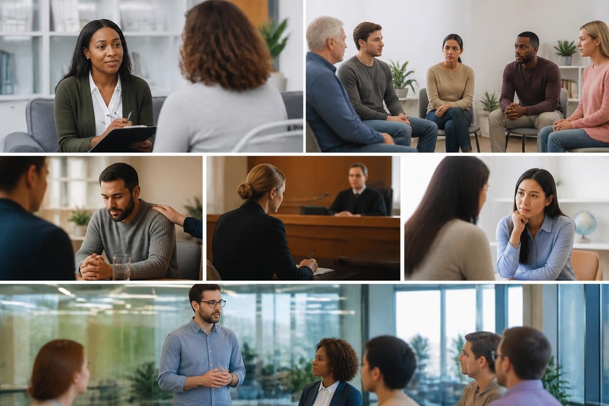 Range of counseling assistance services