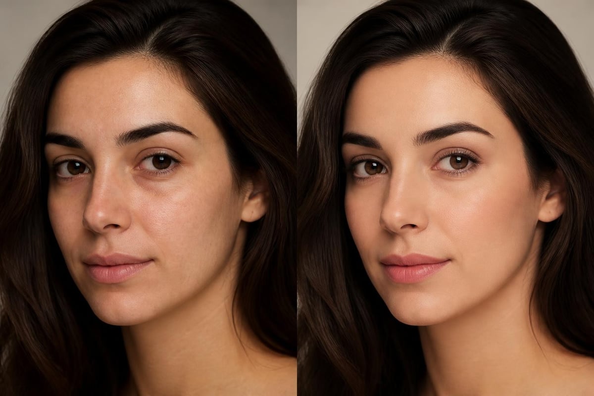 Advanced retouching layers