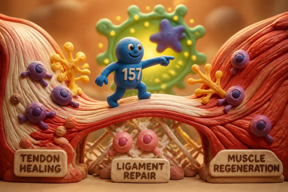 Musculoskeletal tissue repair pathways