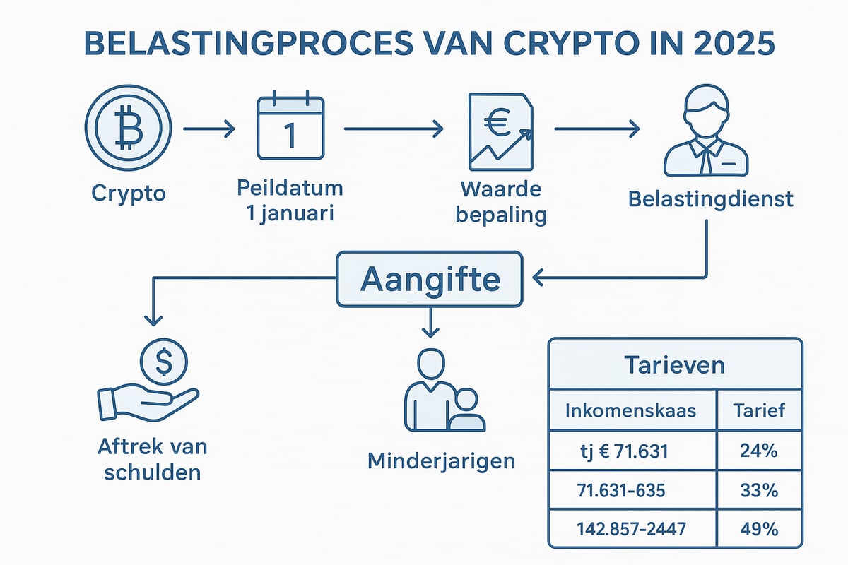 Hoe Worden Cryptomunten in 2025 Belast?