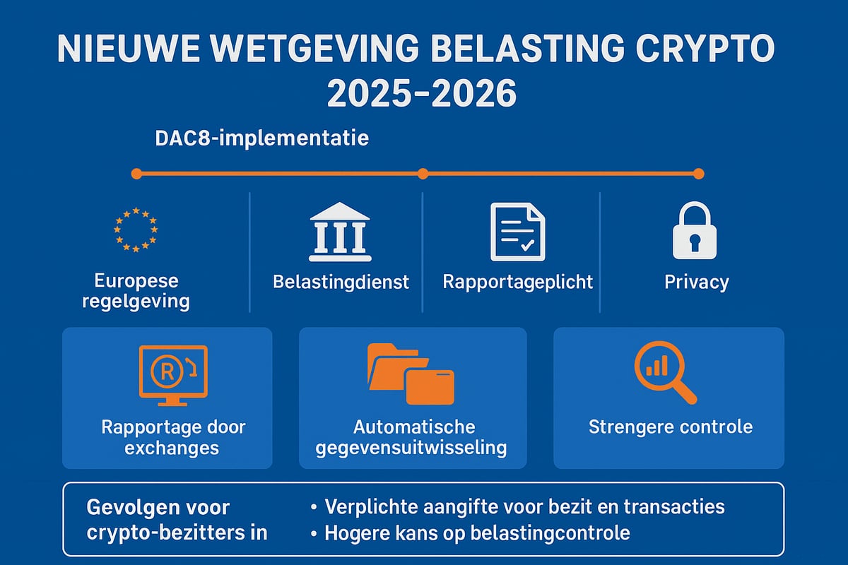 Nieuwe Wetgeving en Toekomstige Veranderingen: DAC8 & Meer