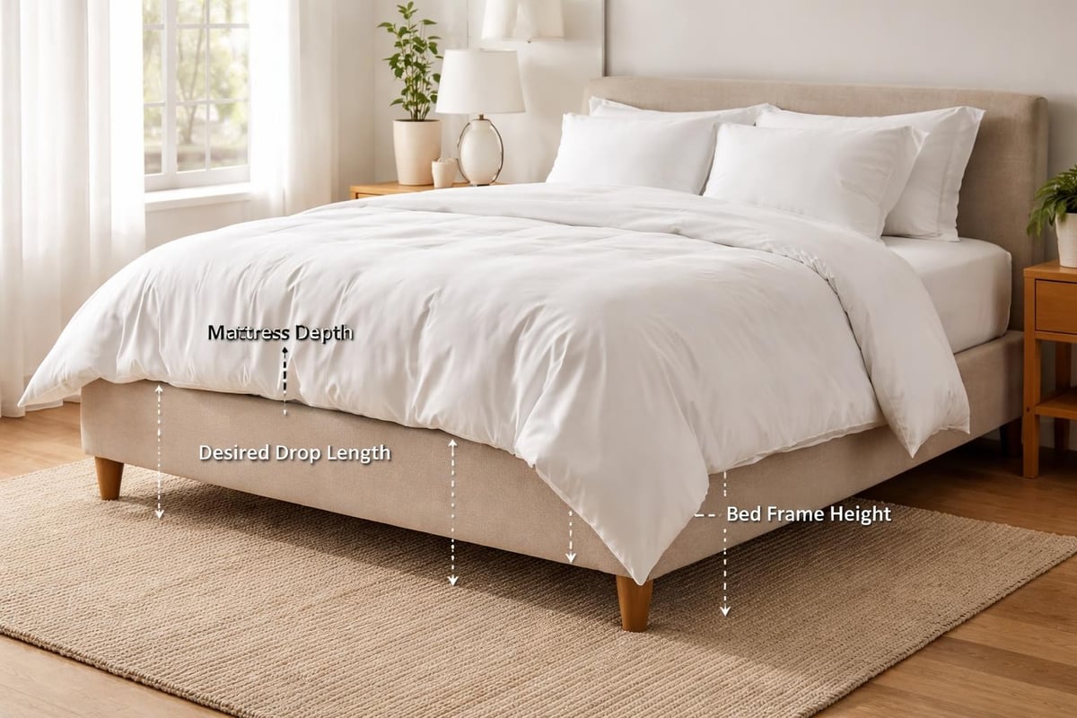 Duvet sizing guide