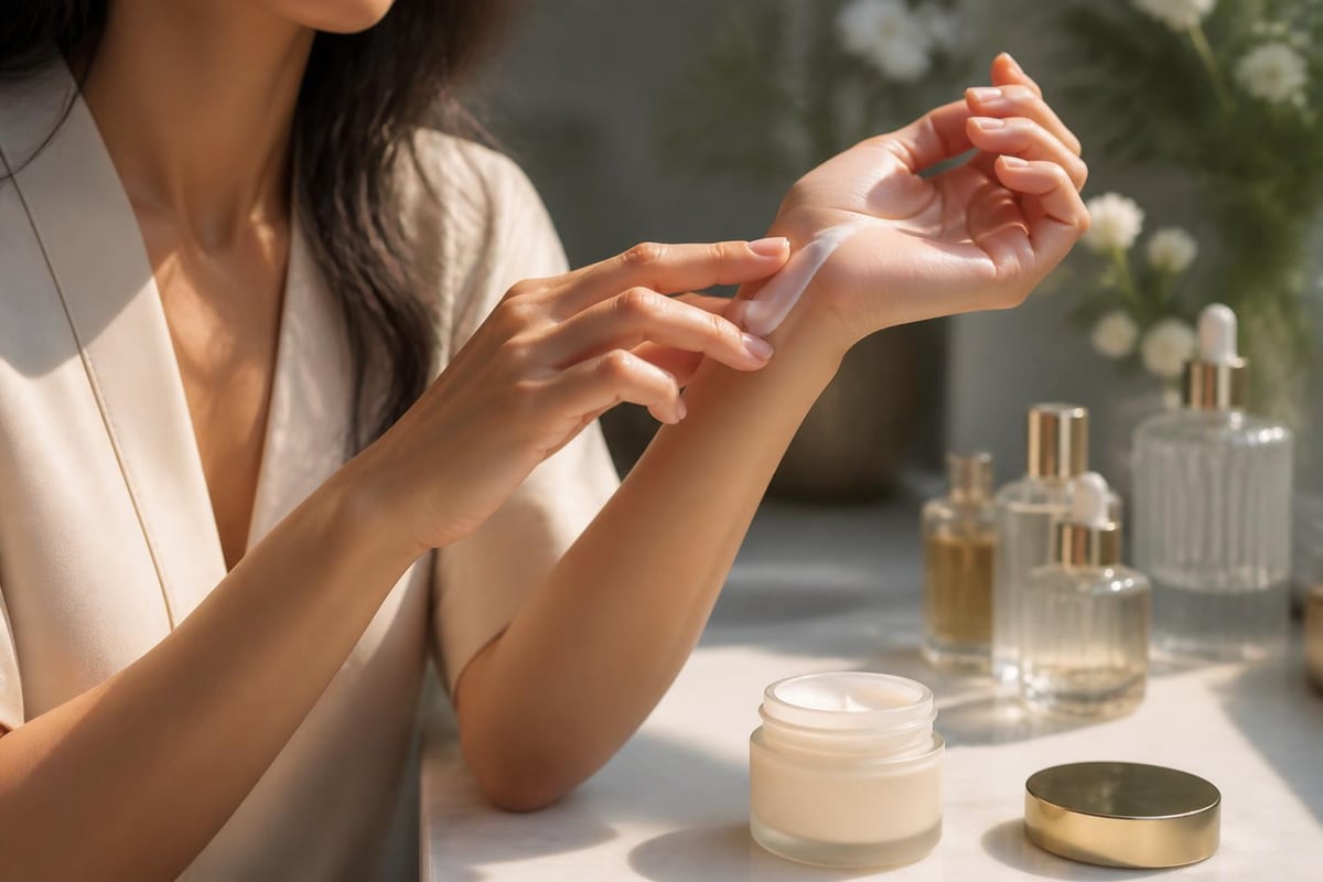 Parfum Creme Anwendung