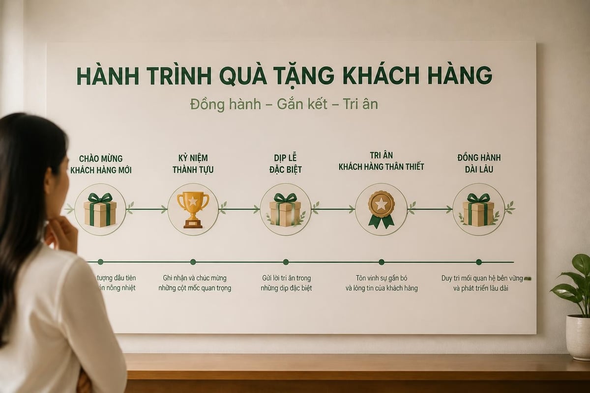 Customer appreciation touchpoints