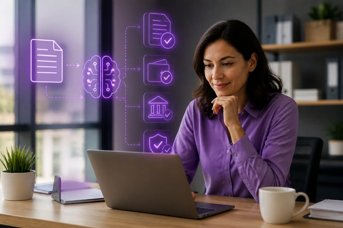 AI automating financial workflows