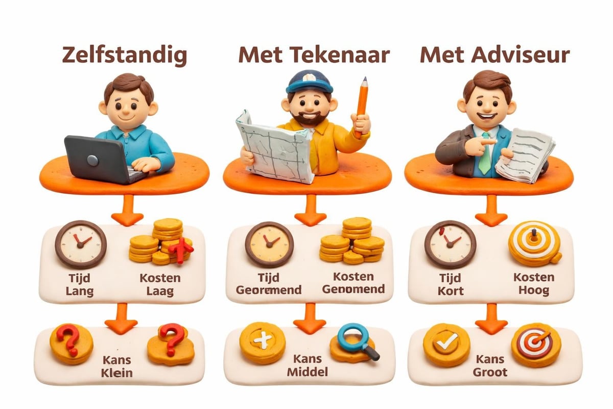 Vergelijking aanvraagmethoden