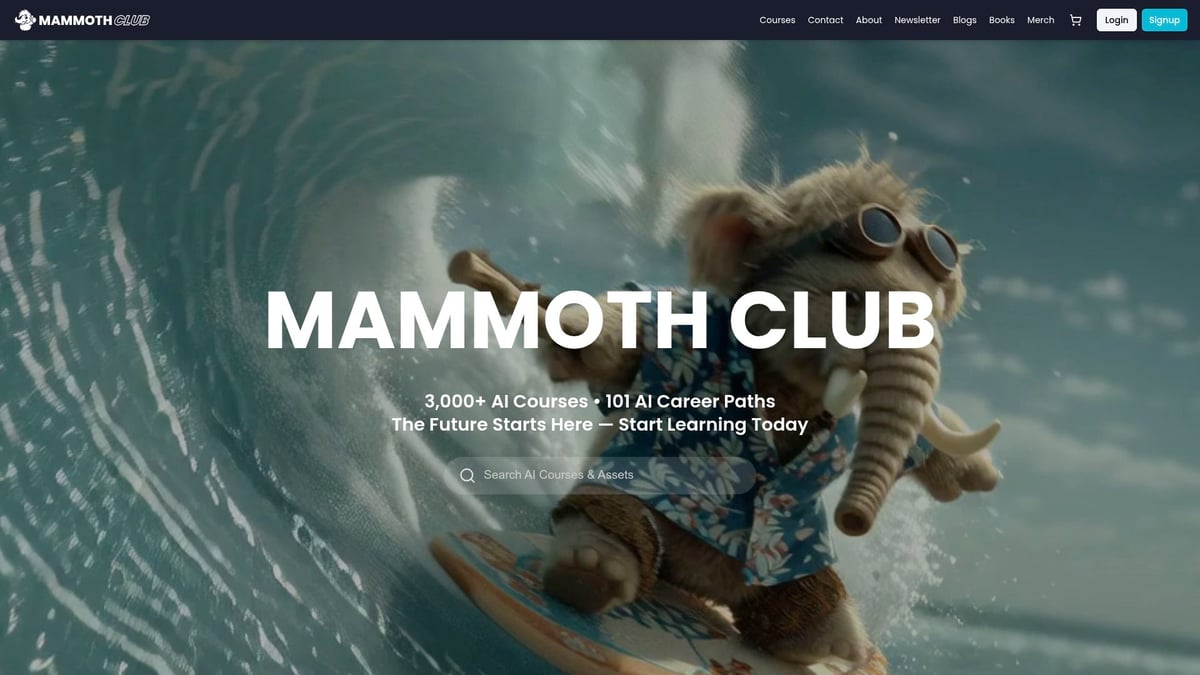 Top 8 Picks for the Best Course in Machine Learning 2026 - Mammoth Club: AI & Machine Learning Learning Platform