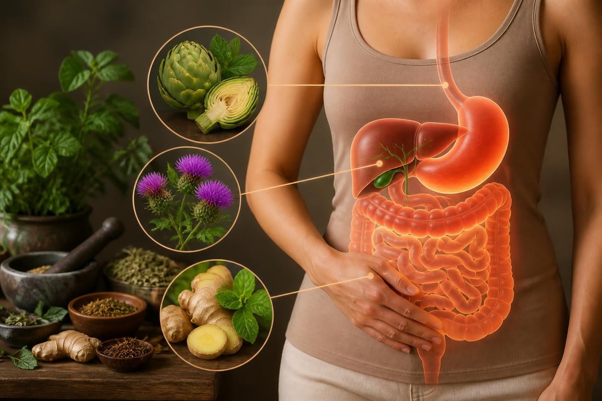 Mécanismes d'action digestive
