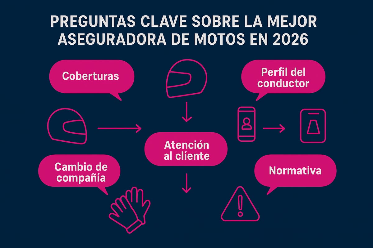 7 Claves Para Elegir La Mejor Aseguradora De Motos En 2026 4 Preguntas Frecuentes Sobre la Elección de Aseguradora de Motos